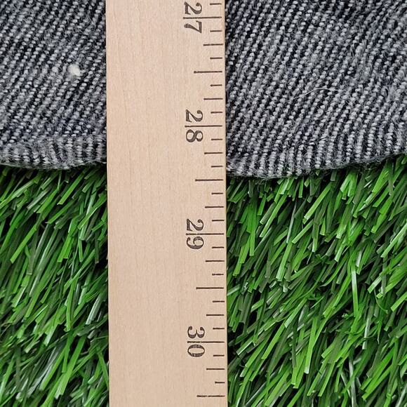 Vintage 90s Shadow Plaid Button Shirt Medium 21x28 - Picture 6 of 11